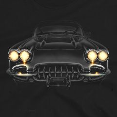 1958 Chevy Corvette Klassiek Amerikaans T-Shirt