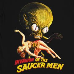 Invasion of the Saucer Men T-Shirt | Horror & Sci-Fi 1957 Movie Tee