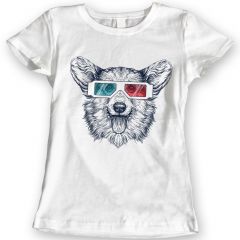 Pembroke Welsh Corgi Hond T-Shirts 100% Katoen