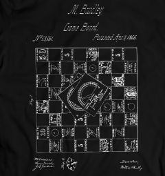 1st. Milton Bradley Spel 1866 T-Shirt