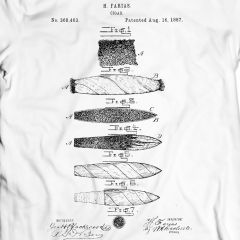 Farias Sigaar 1887 T-Shirt 100% Katoen