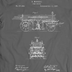 Morrell Brandweerwagen 1887 T-Shirt