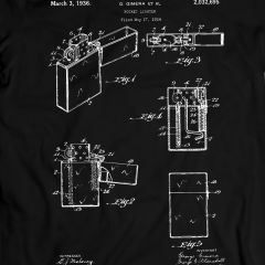 Aansteker 1936 T-Shirt 100% Katoen