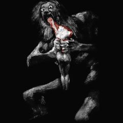 Saturn Devouring His Son T-Shirt | Titan Kronos Greek Mythology Tee