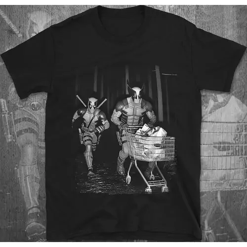 Deadpool & Wolverine â Crazy Adventure Ride T-Shirt