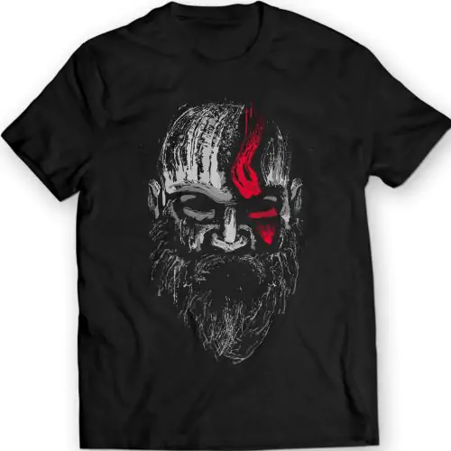God of War Kratos De Strijder van de Goden Spel T-Shirt