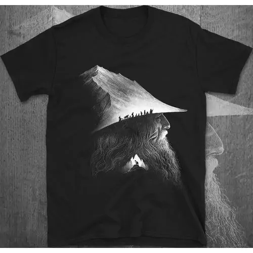 In de Ban van de Ring – Gandalf & Het Reisgezelschap T-shirt