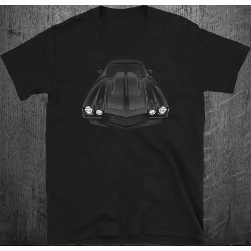 Midnight American Muscle 1970 Chevy Camaro T-shirt