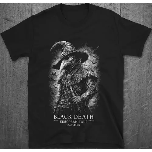 Pestdokter β Zwarte Dood Tour Editie T-shirt