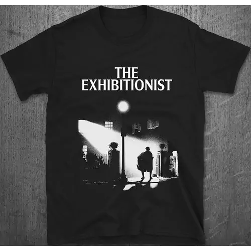 The Exhibitionist T-Shirt β Funny Horror Parody of The Exorcist
