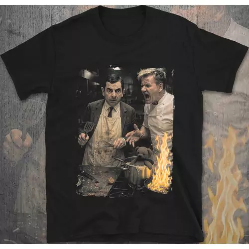 When Bean Meets Ramsay β Kitchen Disaster T-Shirt